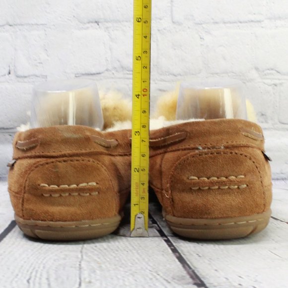 LL BEAN Wicked Good Lined Mocs Slippers Size 9 W - Picture 7 of 9